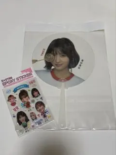 TWICE MOMO うちわ＆シール セット