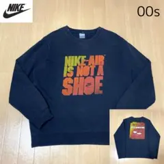【激レア】ナイキ　nike 00s スウェット　トレーナー　フェード y2k