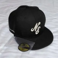 NEW ERA キャップ 59FIFTY Classic Logo 黒 ツバ裏緑