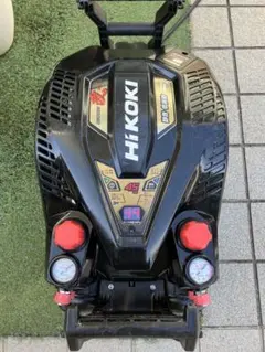 分解点検済 日立工機高圧エアーコンプレッサーEC1445H2 12L約5分50秒 