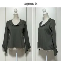 超美品】Agnes b パフスリーブ ブラウス 38 - メルカリ