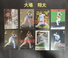 BBM 福岡ソフトバンクホークスほか　大場翔太選手　カードセット