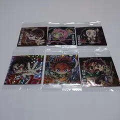 鬼滅の刃 ディフォルメシールウエハース13 竈門炭治郎 極レア他 6枚セット