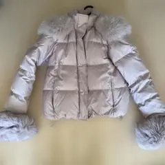 【値下中⭐︎早い者勝ち】ピンク ダウンジャケット ファー付き