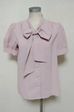 専用tocco closet リボン付きブラウス ピンク