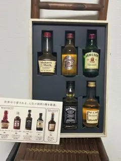 レア 希少品 JAMESON ミニチュアボトル 3本セット 箱入り 未開封】Jameson ウイスキー ミニボトルセット 3本 - メルカリ