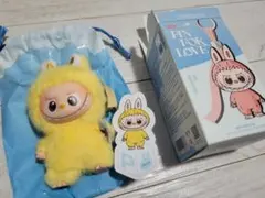 イニシャルラブブ 「P」 PIN FOR LOVE ぬいぐるみ ペンダント