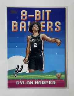 NBA Dylan Harper Topps 8-Bit Ballers RC