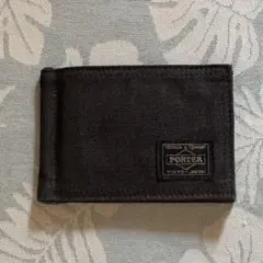 美品✨PORTER マネークリップ ネイチャー レザー ブラック ヌメ革 NATURE(ネイチャー) MONEY CLIP | 吉田カバンホームページ