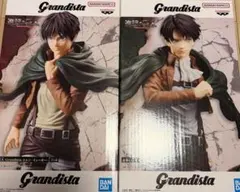 進撃の巨人 Grandista リヴァイ エレン2体セット