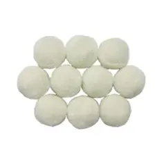 柔らか カシミヤボール　直径20mm 　約280個セット　ホワイト