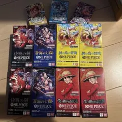 24時間限定値下げ ☆即日発送☆ワンピースカードゲーム BOX11点まとめ