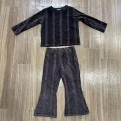 キッズ　セットアップ　B:MING by BEAMS 親子リンクコーデ　ベロア