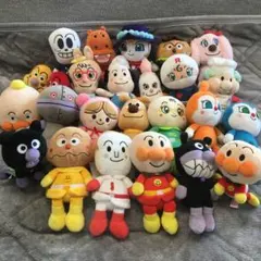 アンパンマン　ぷりちぃビーンズ　ぬいぐるみ　24個セット