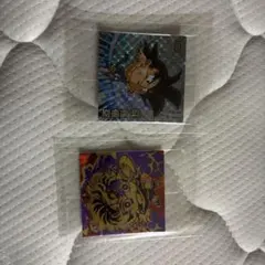 ドラゴンボール 鬼滅の刃ステッカーセット 悟空 炭治郎