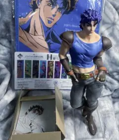 【ジョジョの奇妙な冒険 ジョナサンジョースター】 フィギュア　ガラス皿　タオル