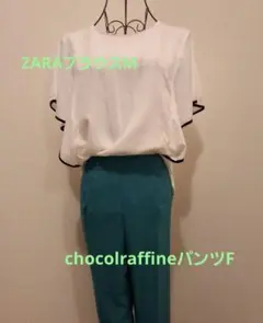 ２点セットレディース服まとめ売りコーデ売り　春夏ZARAきれいめコーデ大人