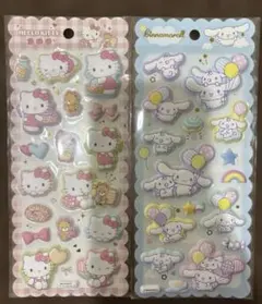 【正規品✨】 マシュマロシール　ハローキティ・シナモロール　サンリオ　2点セット