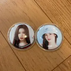 JYP TWICE SANA サナ 缶バッチ 保護ケース付き
