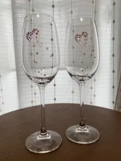 リーデル シャンパーニュ クリスタル・ハート2脚