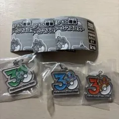 ポケモン 30周年 メタルチャームマスコット フシギダネ ゼニガメ ヒトカゲ