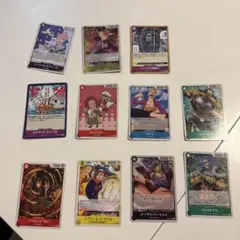 ワンピース　ゴムゴムの縄跳び C OP09-079など11枚