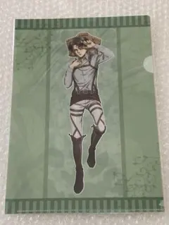 進撃の巨人　ひなたぼっこ　クリアファイル　リヴァイ