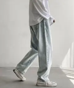 Anchor Smith デニムパンツ ライトブルー Mサイズのサムネイル