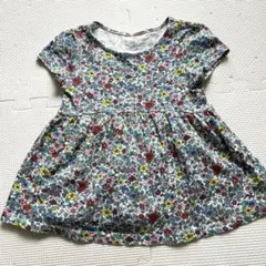 GAP baby GAP 小花柄　総柄　トップス　チュニック　ワンピース風　95