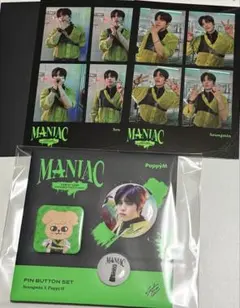 ストレイキッズ MANIAC 4カットフォト スンミン　缶バッジ