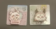 ちいかわ アクリルシーンクリップ ビスケット あのこ モモンガ