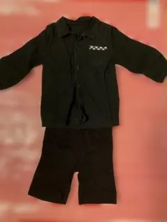 Comme ca Ism ショートパンツ　と　黒 シャツセットのサムネイル