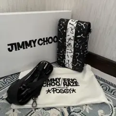 新品　Jimmy Choo ジミーチュウ スマホショルダーバッグ　コラボのサムネイル