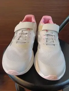 adidas スニーカー ライトグレー ピンク JP:24.5cmのサムネイル