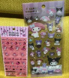 【正規品】マイメロクロミクリアキャンディシール、マイメロタイルシール