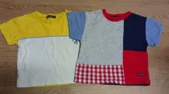 moujonjon 半袖Tシャツ 2枚セット 90のサムネイル
