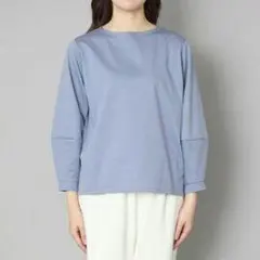 sirenemermaid/スーピマコットンランタンスリーブカットソー