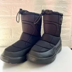 【SALE中】極美品✨ブラック 黒 スノーブーツ 23～23.5cm