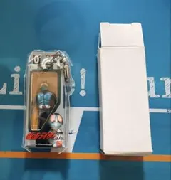 【シークレット】仮面ライダー ソフビパッケージチャーム＆チョコスナック 旧1号