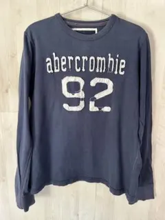 abercrombie アバクロ　ロンT ネイビー