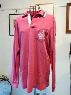 古着　お洒落　シャツ　ピンク