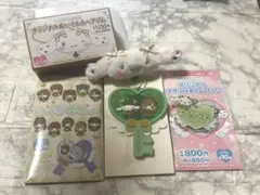 諸橋沙夏 スライドミラー ぬいぐるみヘアゴム ネームバッジ3点セット イコラブ