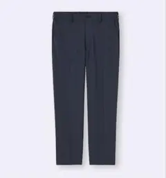 ジーユー　GUウォッシャブルテーパードトラウザーSW ネイビー