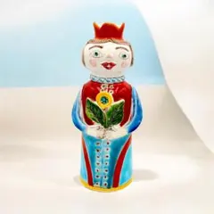 25cm　De Simone スザンナ　デシモーネ 陶器　花瓶　オブジェ　女王 25cm De Simone スザンナ デシモーネ 陶器 花瓶 オブジェ 女王 - メルカリ