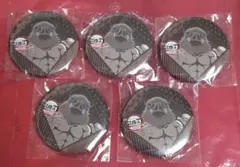 鬼滅の刃 ダイニング 嘴平伊之助 缶バッジ 5個セット お楽しみくじ