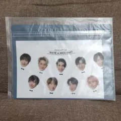 Snow Man 特典　パピプペポーチ