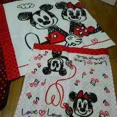 新品非売品ミッキー&ミニーのタオルセット