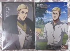 進撃の巨人 エルヴィン ポストカード ツリービレッジ 絢爛菊華 進撃飯店