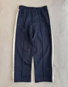beautiful people × GU サイドラインパンツ　ネイビー　XL