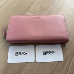 美品 ブリー BREE ラウンドファスナー長財布 ピンク レザー 2026年最新】BREE レディース 長財布の人気アイテム - メルカリ